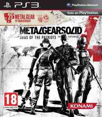 Descargar Metal Gear Solid 4 Guns Of The Patriots 25th Anniversary [MULTI][Region Free][FW 4.3x][SPLiT] por Torrent